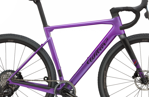 Wilier Triestina Rave SLR Rahmenset + ZERO BAR V9 Purple Black