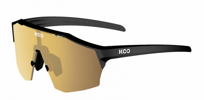 KOO ALIBI Black Matt L.Gold Mirror