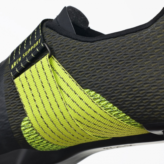 fizi:k     VENTO STABILITA CARBON Black / Yellow Fluo