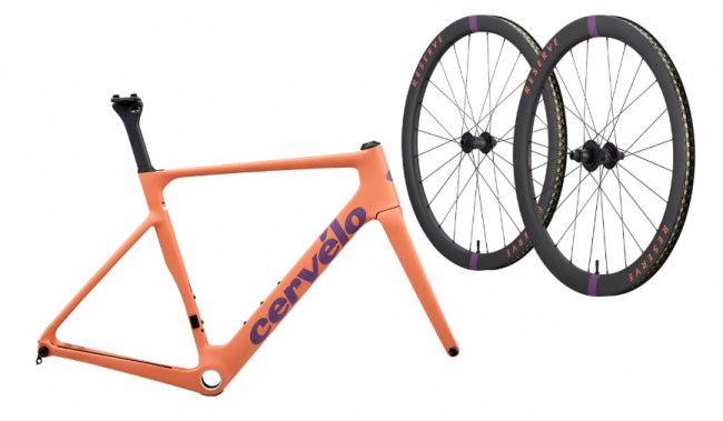 Cervèlo Soloist frameset modules Tropic Sunset