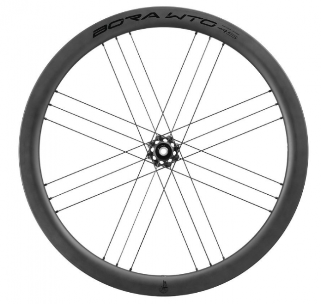 Campagnolo Juego de ruedas Bora Ultra WTO 45 C23 Disc Clincher 2WF Negro Mate Edición Limitada