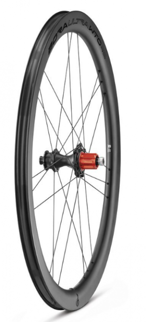 Campagnolo Juego de ruedas Bora Ultra WTO 45 C23 Disc Clincher 2WF Negro Mate Edición Limitada