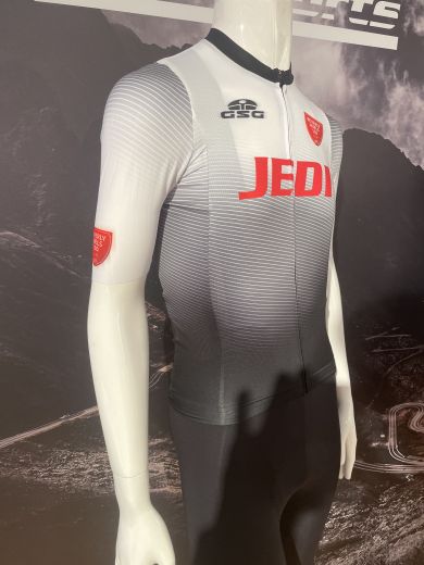 Cycling Jersey JEDI Sports Edition white