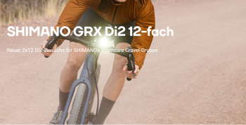 Gruppo Shimano GRX RX825 Di2 Disc 2x12